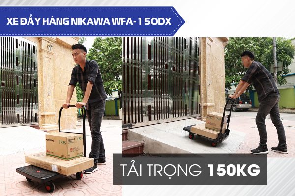 Xe đẩy hàng cao cấp Nikawa WFA-150DX