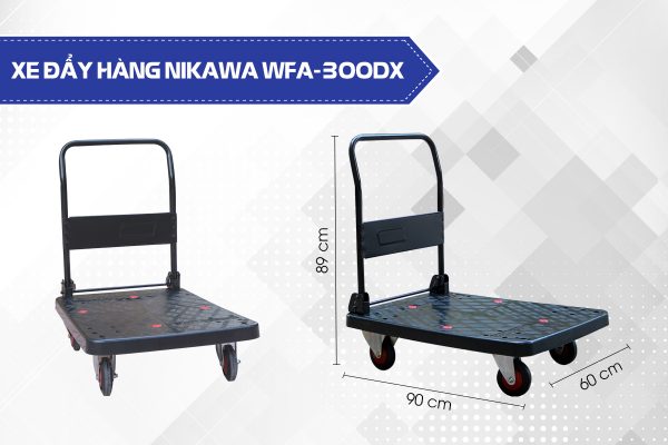 Xe đẩy hàng Nikawa WFA-300DX cao cấp