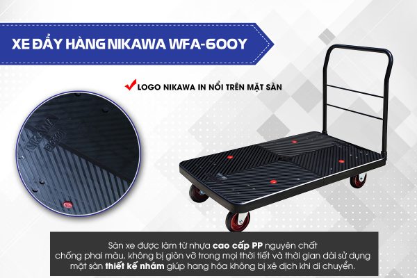 Xe đẩy hàng Nikawa WFA-600Y Giá Rẻ